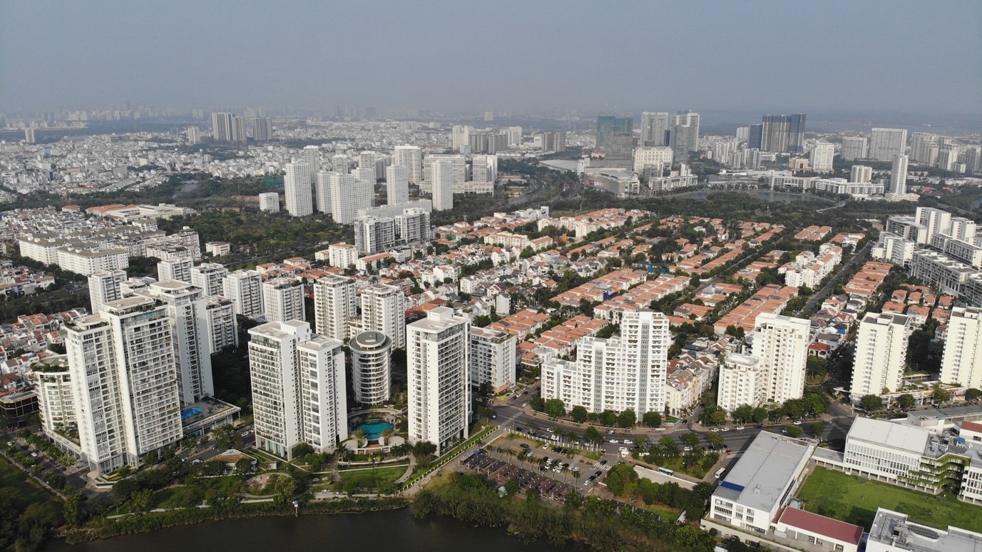 Khu đô thị Phú Mỹ Hưng (quận 7). Ảnh: Anh Hào