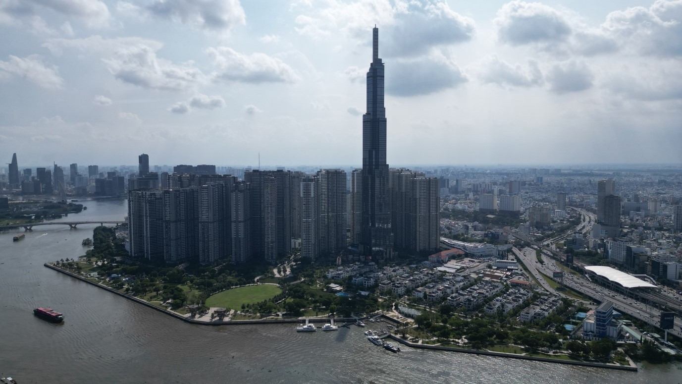 Khu đô thị Vinhomes Central Park. Ảnh: Anh Hào