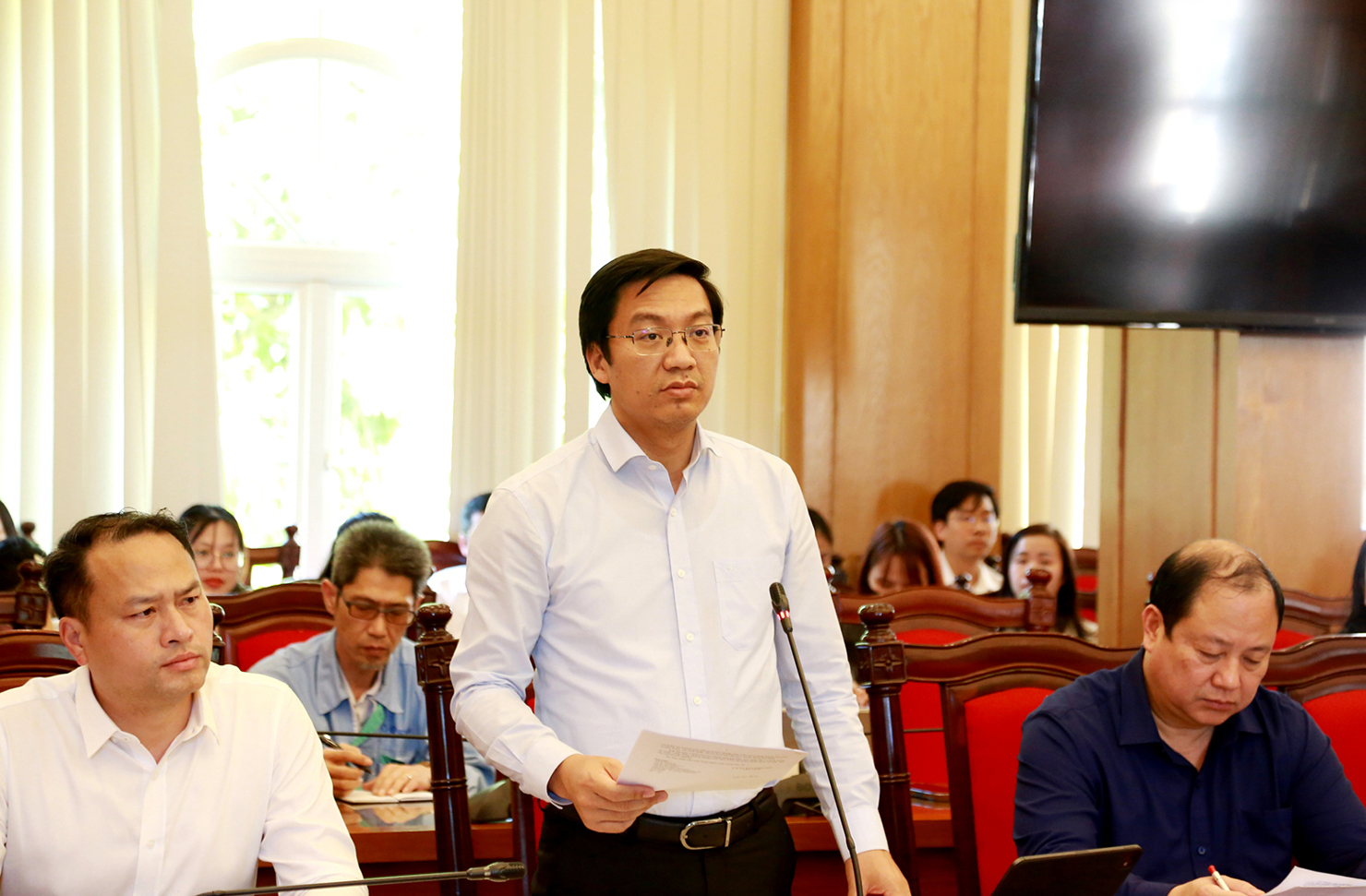 Đại diện Sở Tài chính tỉnh Vĩnh Phúc đánh giá về các tác động từ chính sách thuế đối ứng.
