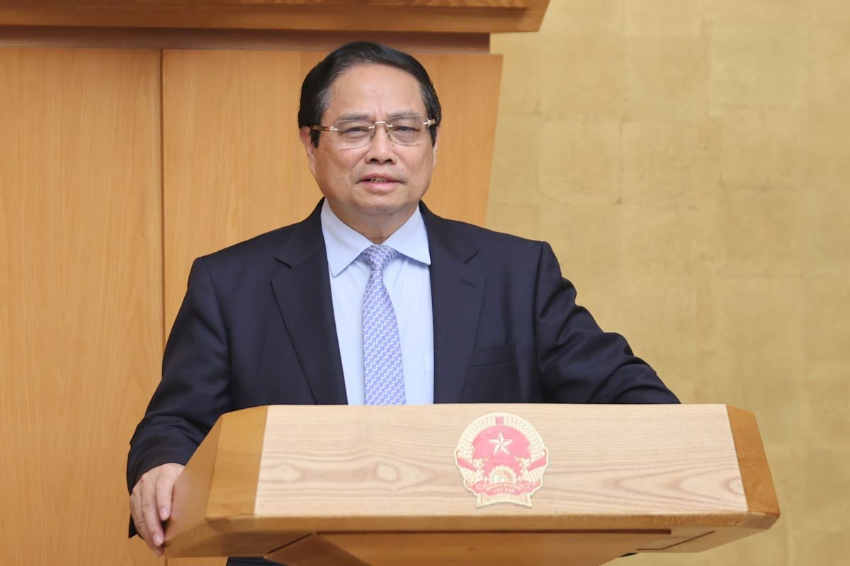 Theo Thủ tướng Phạm Minh Chính, tinh thần quy hoạch phải khai thác tối đa tiềm năng khác biệt, cơ hội nổi trội, lợi thế cạnh tranh của đất nước. Ảnh: VGP