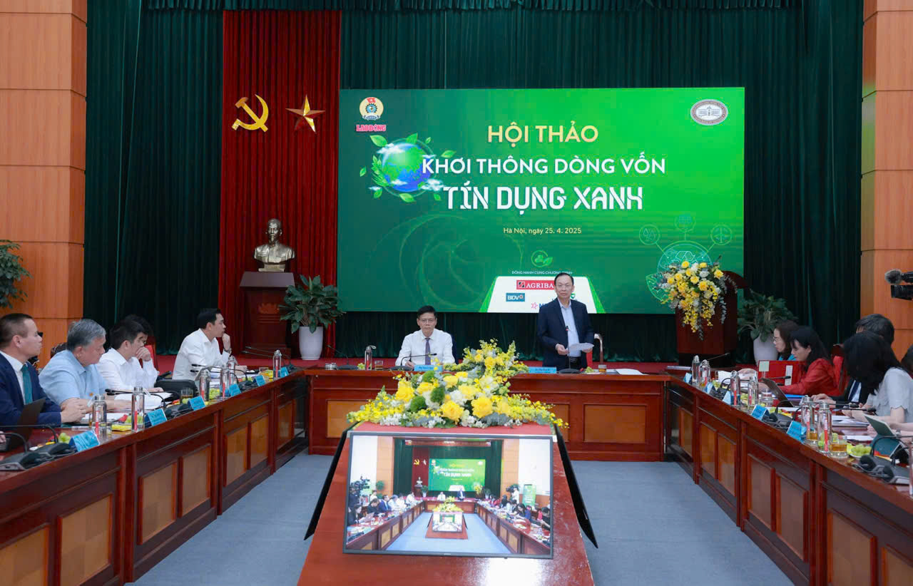 Phó Thống đốc thường trực NHNN Đào Minh Tú phát biểu tại Hội thảo.