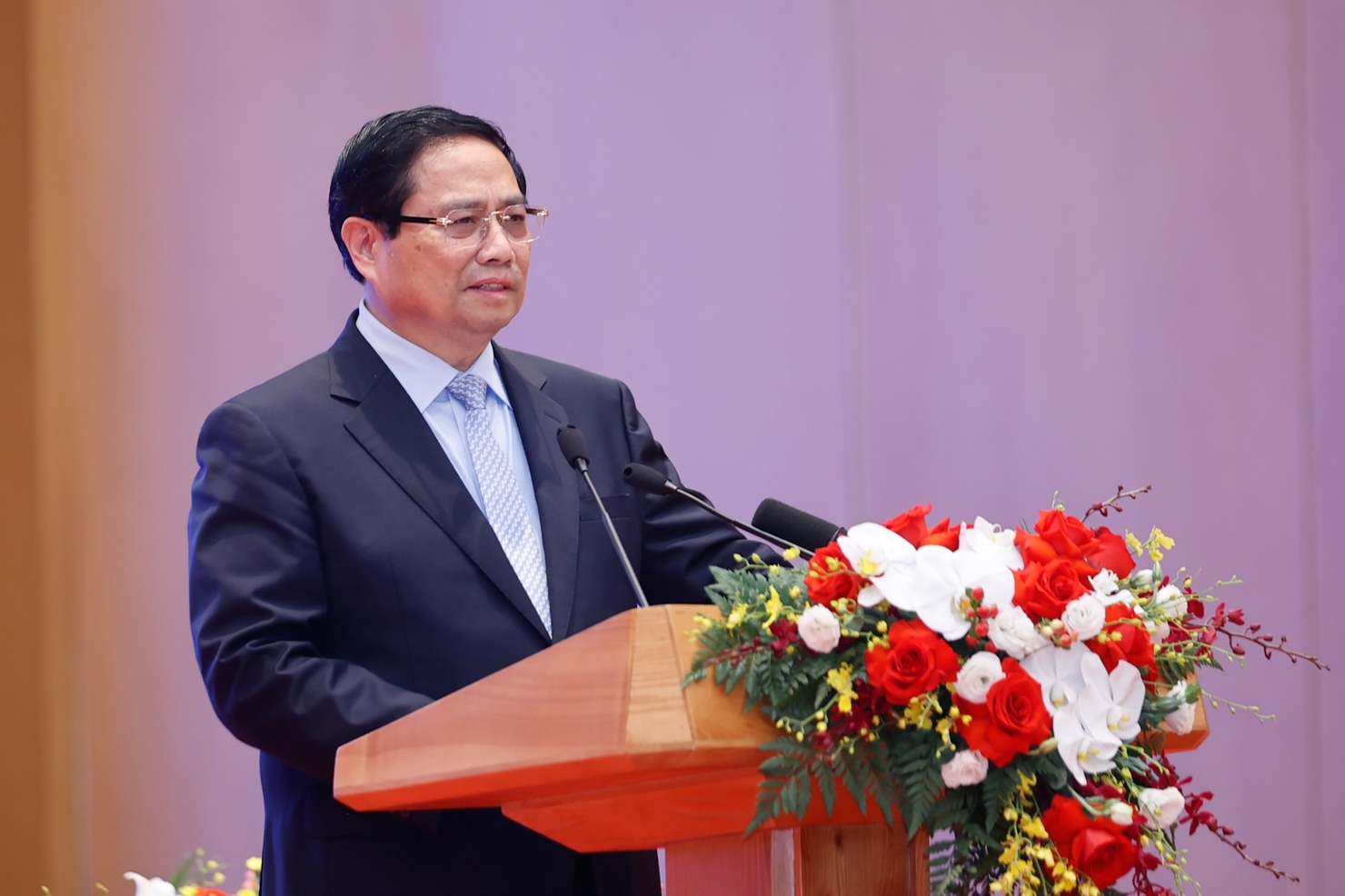 Thủ tướng Phạm Minh Chính phát biểu tại Diễn đàn.