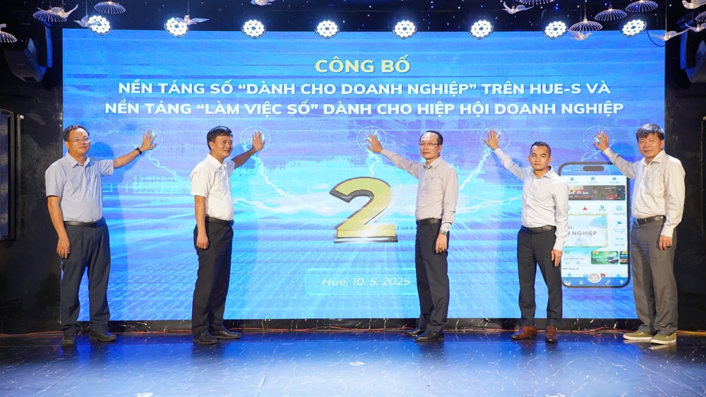 C&ocirc;ng bố nền tảng số d&agrave;nh cho doanh nghiệp tr&ecirc;n Huế-S.