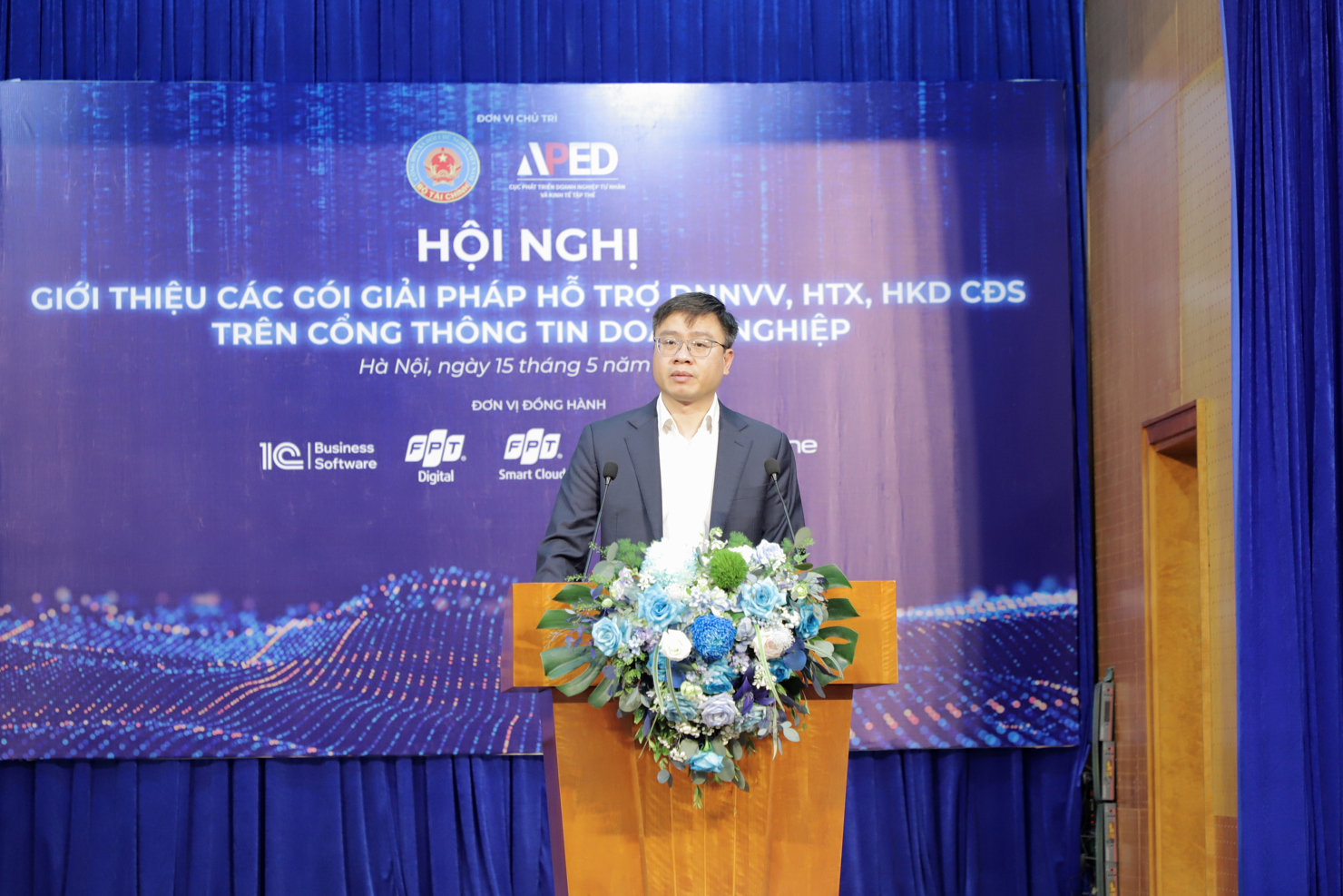 Phó Cục trưởng Cục Phát triển doanh nghiệp Tư nhân và Kinh tế tập thể Nguyễn Đức Trung.
