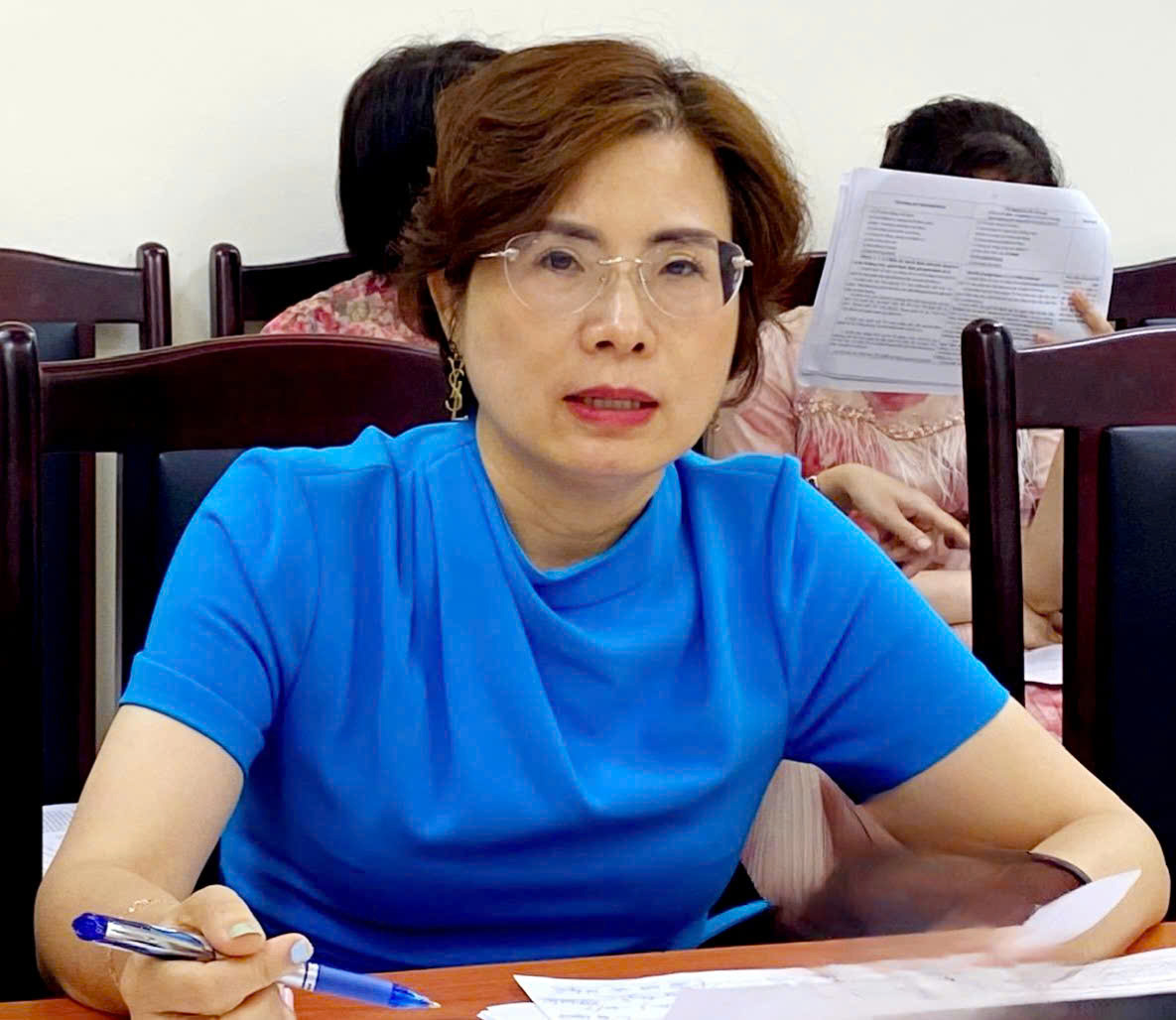 B&agrave; Nguyễn Thị Hạnh- Vụ trưởng Vụ Ph&aacute;p luật h&igrave;nh sự - h&agrave;nh ch&iacute;nh, Bộ Tư ph&aacute;p