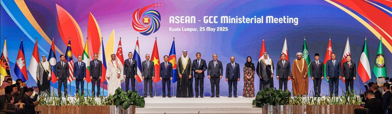 Các đại biểu dự Hội nghị Bộ trưởng Ngoại giao ASEAN-GCC
