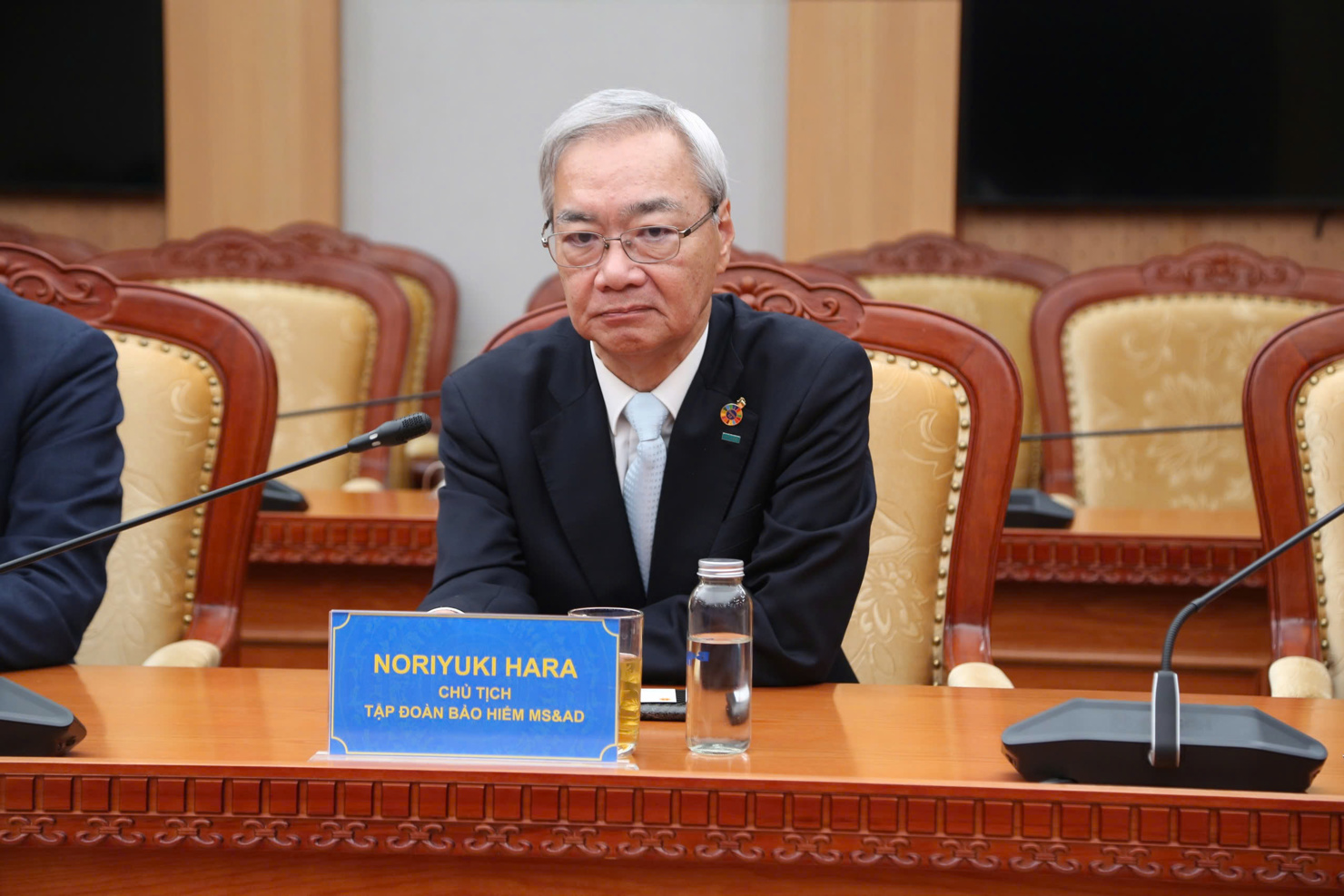 Ông Noriyuki Hara - Chủ tịch Tập đoàn Bảo hiểm MS&AD.