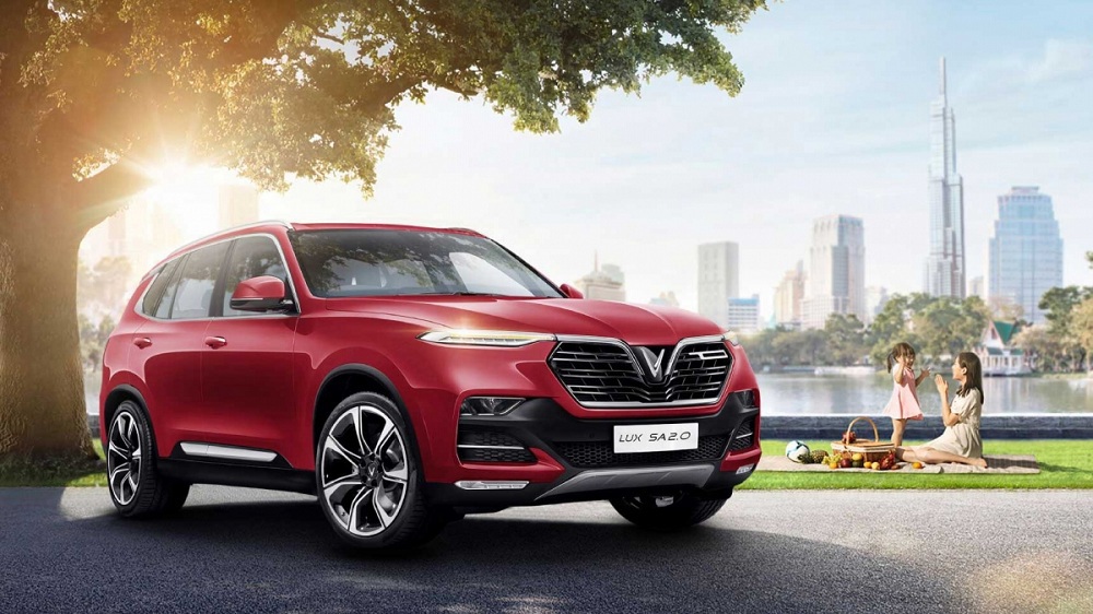 Vinfast nâng bảo hành lên 10 năm cho Lux SA2.0. Ảnh: Vinfast
