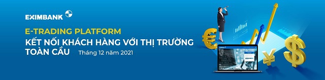 E-Trading Platform của Eximbank kết nối khách hàng với thị trường toàn cầu. Ảnh: EIB.