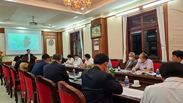 Liên danh Công ty Cổ phần Tập đoàn Đầu tư Địa ốc No Va và Công ty Cổ phần Đầu tư Đất Tâm đã có buổi báo cáo ý tưởng quy hoạch khu vực huyện Đắk Glong và Vườn quốc gia Tà Đùng ngày 13/01/2022. Ảnh: NVL.