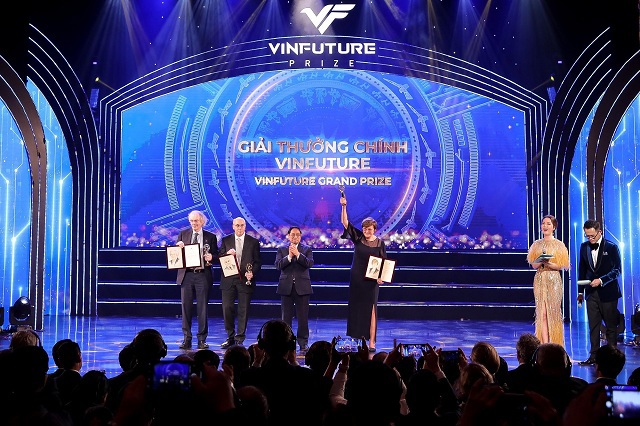 GS. Katalin Kariko có đề án đạt giải chính VinFuture. Ảnh: VIC