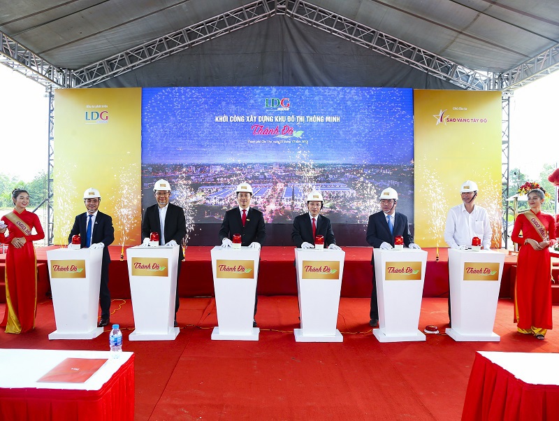 Năm 2018 LDG Group đã triển khai dự án khu đô thị thông minh Thành Đô đầu tiên tại Cần Thơ. Ảnh MT