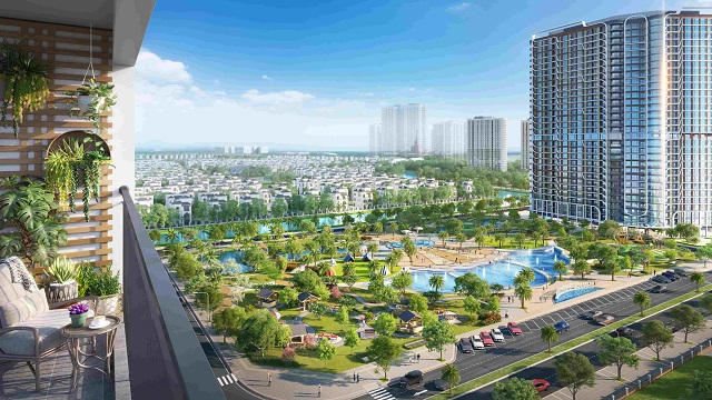 Hệ thống tiện ích được bố trí ở tòa P1 sẽ kích thích tinh thần thể dục, thể thao cho cư dân. Ảnh: VHM