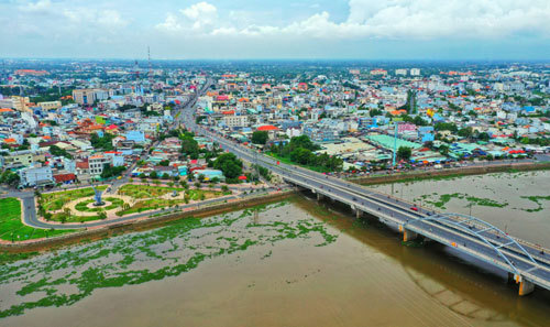 Giai đoạn 2011-2020, tổng kinh phí huy động nguồn lực đầu tư kết cấu hạ tầng KT-XH, kiến trúc đô thị của TP.Tân An là trên 12.400 tỷ đồng (Ảnh minh họa)