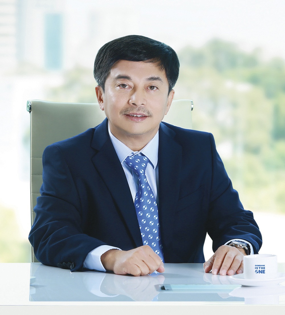 Ông Nguyễn Quang Thông được bầu làm Phó Chủ tịch HĐQT Eximbank nhiệm kỳ 2015-2020. Ảnh EIB