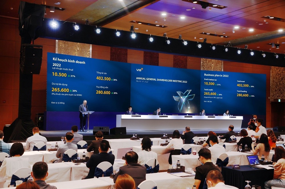 Đại hội đồng cổ đông thường niên năm 2022 của VIB.