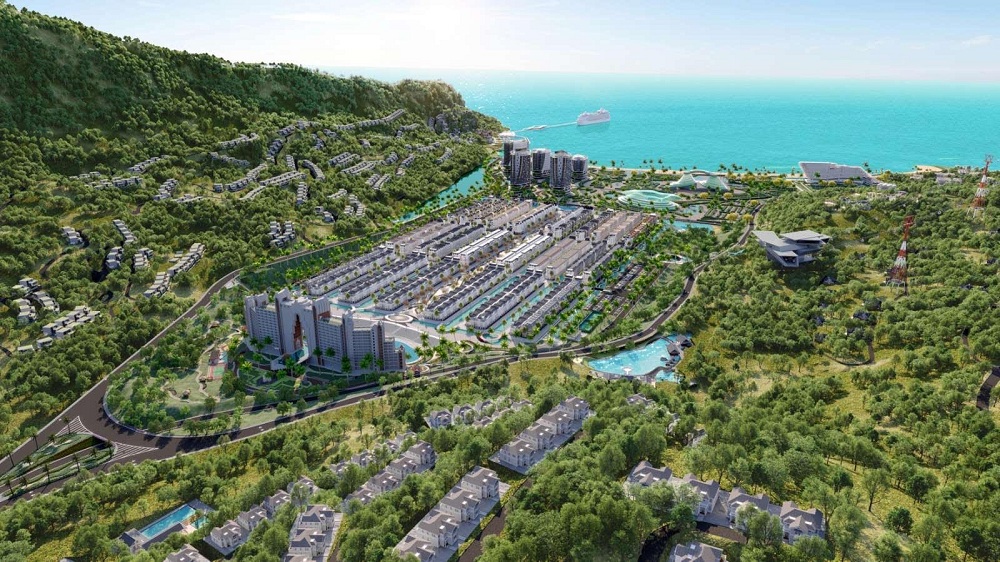 Dự án MerryLand Quy Nhơn - Dự án do HTN làm tổng thầu xây dựng. Ảnh: HTN.
