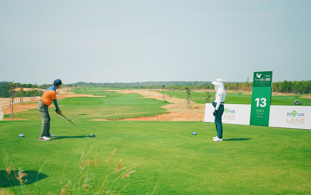 Cụm sân golf PGA 36 hố tại NovaWorld Phan Thiet sẽ là nơi độc quyền tổ chức các giải thi đấu PGA chuyên nghiệp tại Việt Nam. Ảnh NVL