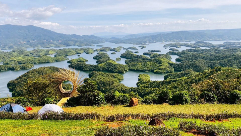 Hồ Tà Đùng. Ảnh tư liệu