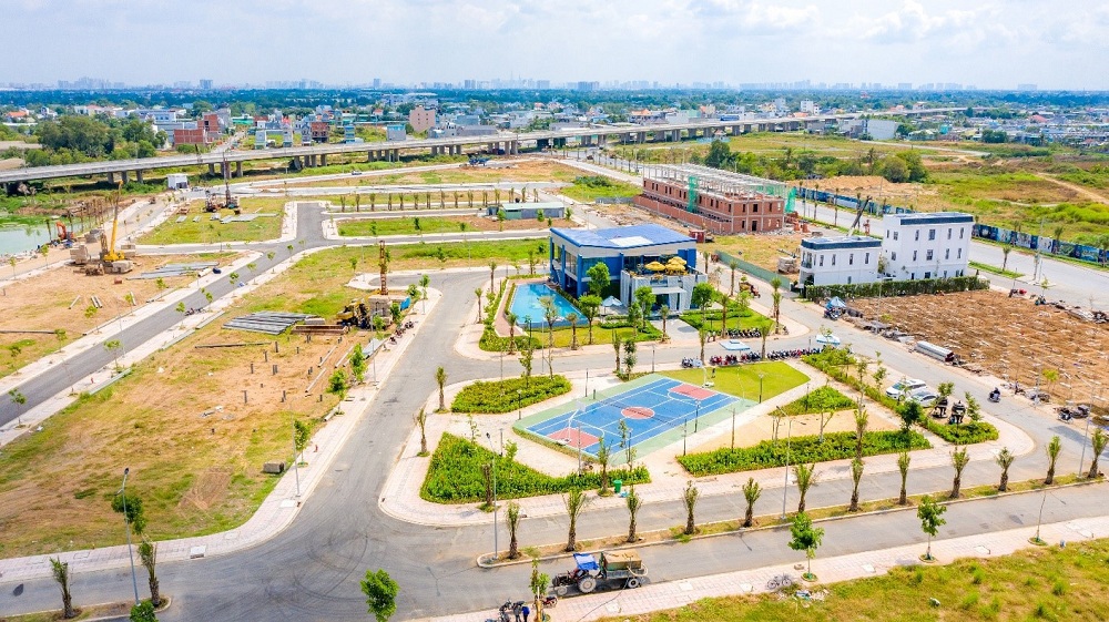 Dự &aacute;n The Sol City sở hữu ngay vị tr&iacute; &ldquo;v&agrave;ng&rdquo; tại Long An. Ảnh BảoTr&acirc;n