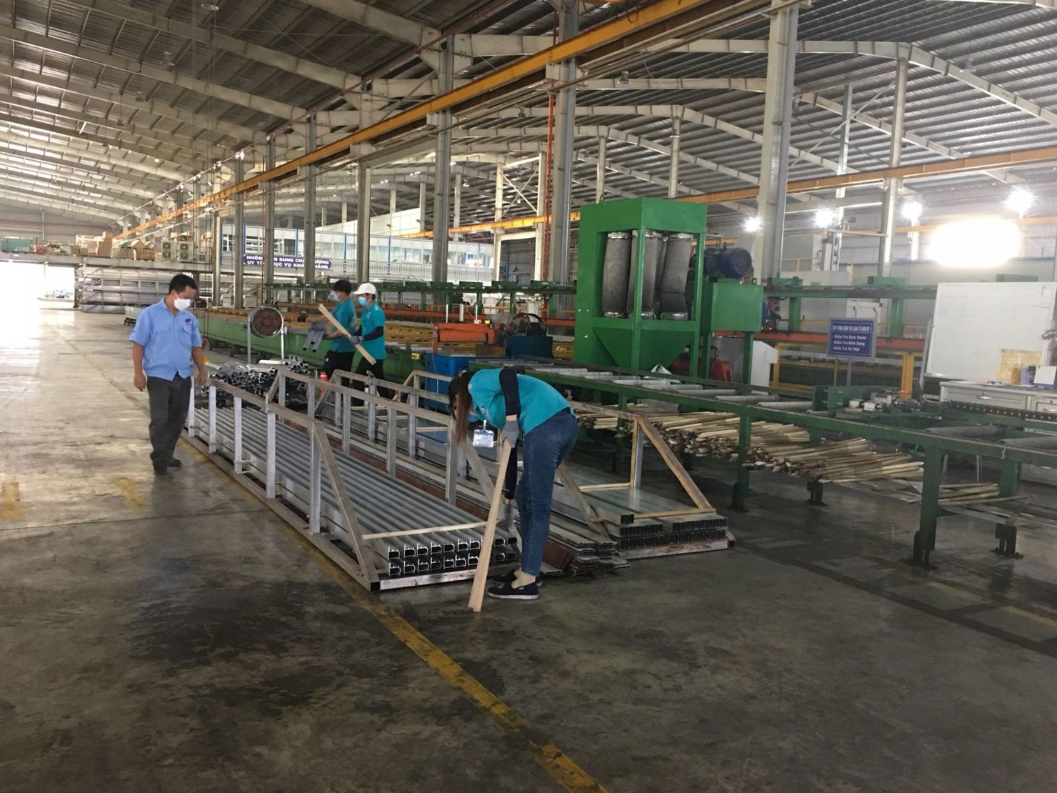 Chỉ số sản xuất công nghiệp trong tháng 5 đạt kết quả khả quan với chỉ số sản xuất công nghiệp tháng 5 tăng 2,67%. Ảnh: Mai Hương