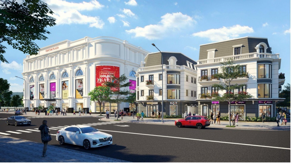 Vincom Shophouse Royal Park vừa ra mắt đã làm rúng động thị trường bất động sản Quảng Trị. Ảnh: VHM.