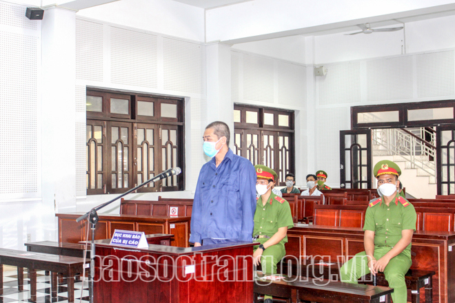 Bị cáo Trương Thanh Hùng. Ảnh: C.H