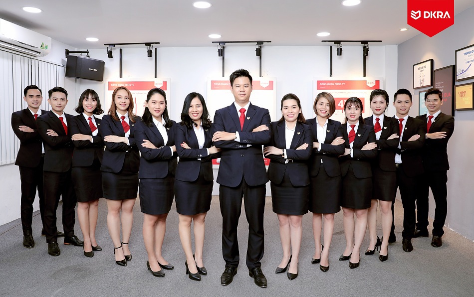 DKRA Vietnam với sự chuyên nghiệp, chất lượng dịch vụ cùng sự đóng góp tích cực đã được vinh danh trong năm 2020. Ảnh DKRA
