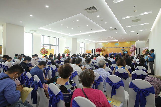ĐHĐCĐ thường niên 2022 của Hoàng Quân sáng ngày 18/6. Ảnh: HQC