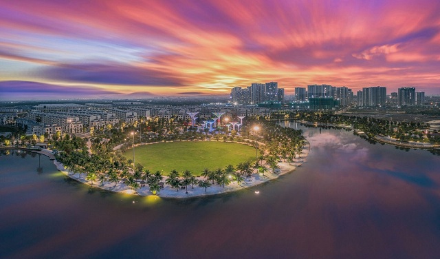 LUMIÈRE Boulevard trong lòng Đại đô thị Vinhomes Grand Park. Ảnh: VHM