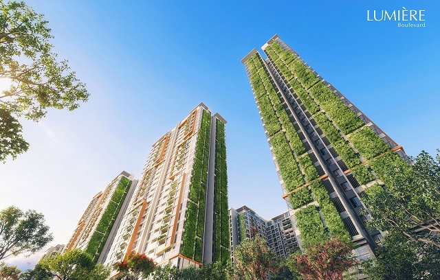 Toàn cảnh Đại đô thị Vinhomes Grand Park – CBD TP.Thủ Đức. Ảnh: VHM.