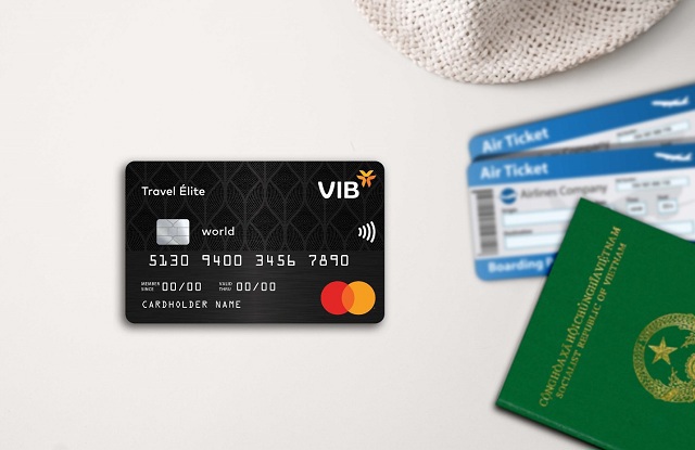 Thẻ tín dụng VIB Travel Élite với nhiều ưu đãi cho khách hàng. Ảnh: VIB