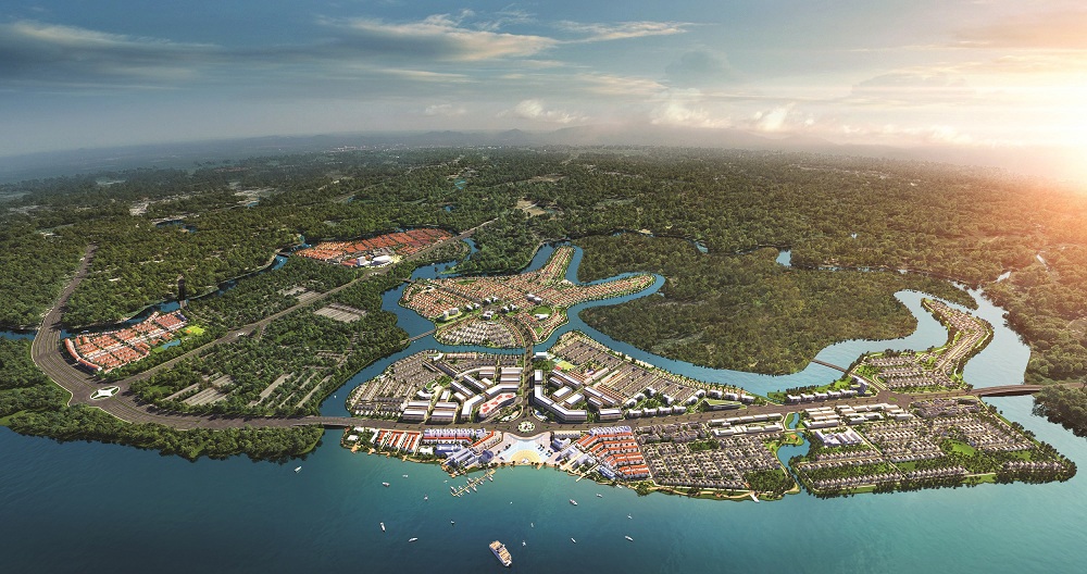 Khu đô thị sinh thái thông minh Aqua City của Tập đoàn Novaland. Ảnh NVL