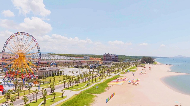 Khu đô thị NovaWorld Phan Thiet đang dần rõ nét. Ảnh: NVL