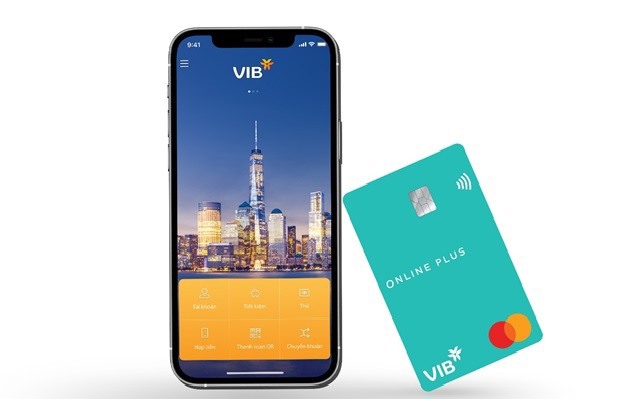 Ứng dụng ngân hàng di động MyVIB và dịch vụ ngân hàng điện tử My Online Bank tăng 154% so với cùng kì năm ngoái. Ảnh: VIB