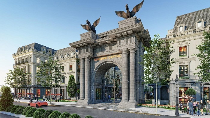 Sunshine Capital Tây Thăng Long sẽ mang đến một “tấm áo” mới cho diện mạo khu vực Tây Bắc Thủ đô. Ảnh: Hồng Hạnh.