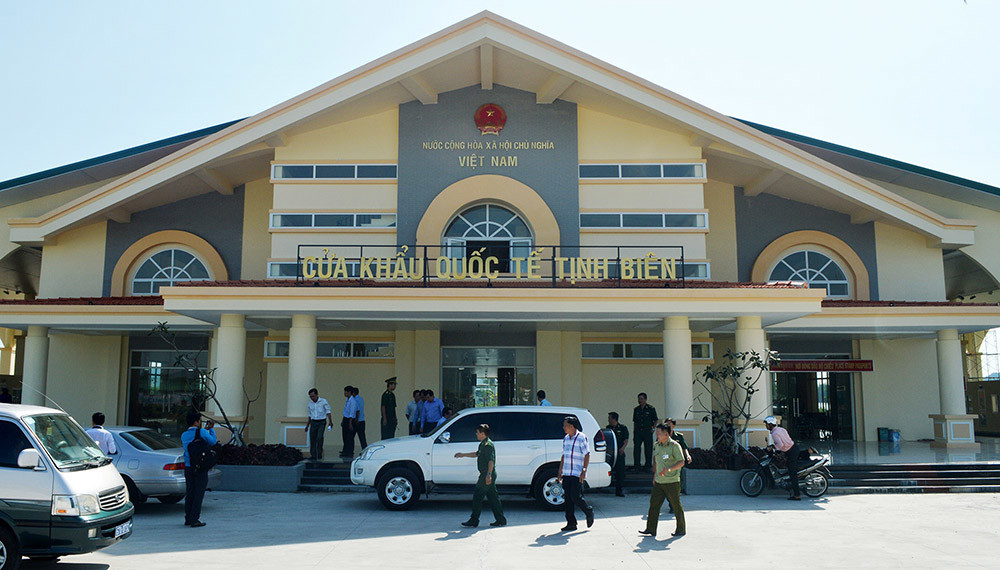 Hải quan An Giang tăng cường công tác tuần tra, kiểm soát tại địa bàn hoạt động và khu vực cửa khẩu. Ảnh: MQ