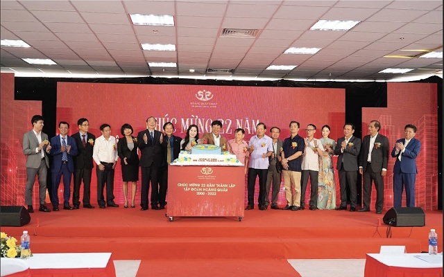 Trong 22 năm hình thành và phát triển Tập đoàn Hoàng Quân đã bàn giao và đưa vào sử dụng 10.000 căn hộnhà ở xã hội và nhà ở công nhân. Ảnh: HQC