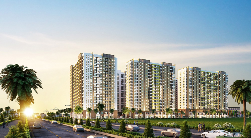 Từ New Galaxy, bạn chỉ mất 5 phút cho hầu hết các điểm đến quan trọng. Ảnh Hưng Thịnh Group