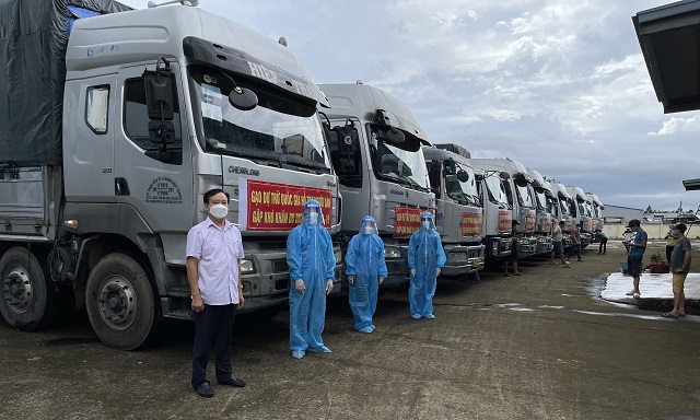 Cục DTNN khu vực Tây Nam Bộ đã bàn giao hoàn thành hơn 500 tấn gạo cho tỉnh Bạc Liêu. Ảnh: Cục Dự trữ
