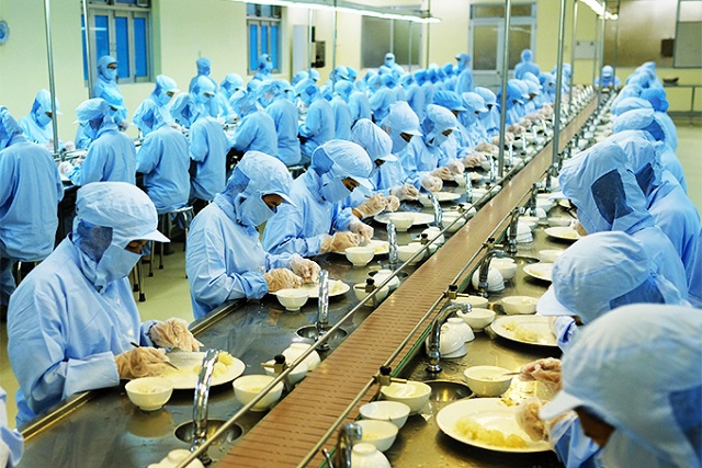 Hoạt động sản xuất tại Công ty TNHH Nhà nước Một thành viên Yến sào Khánh Hòa. Ảnh: Đình Lâm