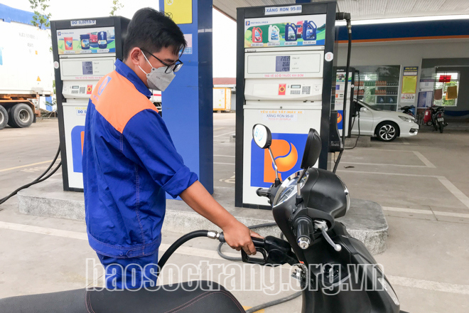 Sóc Trăng không để thiếu nguồn nhiên liệu phục vụ sản xuất, kinh doanh. Ảnh minh họa: Hoàng Lan