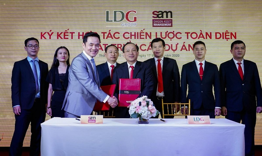 LDG và S.A.M ký hợp tác chiến lược. Ảnh: LDG