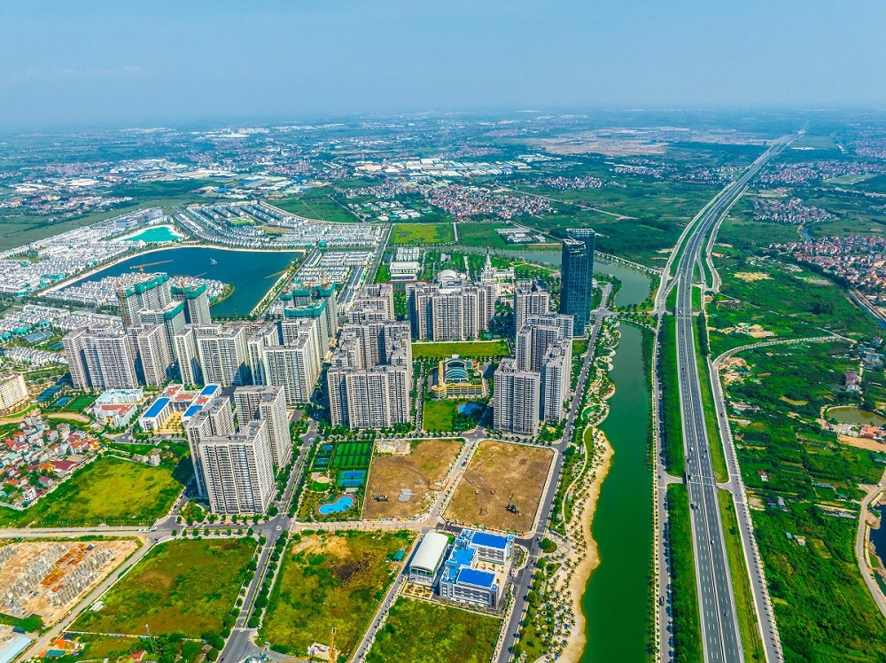 Các đại đô thị Vinhomes ở phía Đông Hà Nội luôn dẫn đầu danh sách “nơi an cư” được giới nhà giàu lựa chọn. Ảnh: VHM