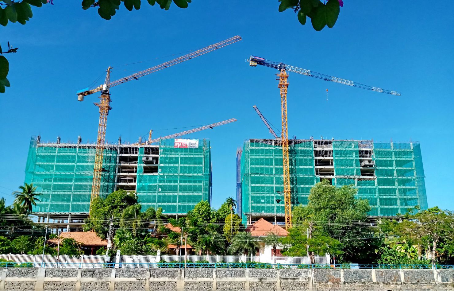 Dự án Golden City nhà ở xã hội ở phường 2, TP. Tây Ninh do doanh nghiệp khu vực ngoài nhà nước đầu tư xây dựng. Ảnh: S.T
