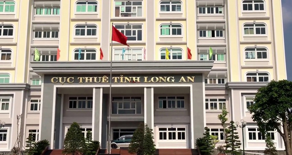 Trụ sở Cục Thuế tỉnh Long An. Ảnh: Phòng TTHT