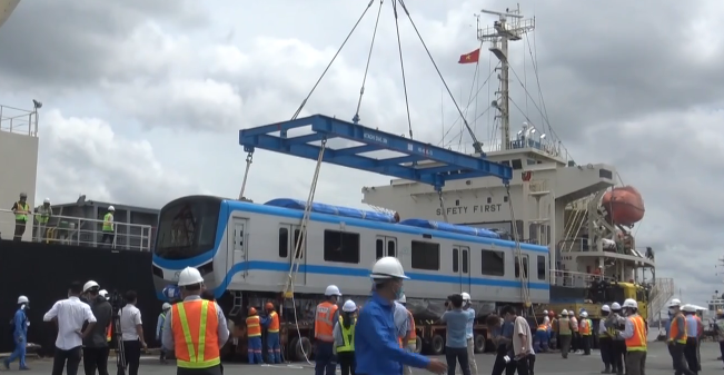 Dự án xây dựng tuyến metro Bến Thành - Suối Tiên chiếm gần 30% tổng kế hoạch giải ngân vốn của cả Thành phố. Ảnh TS