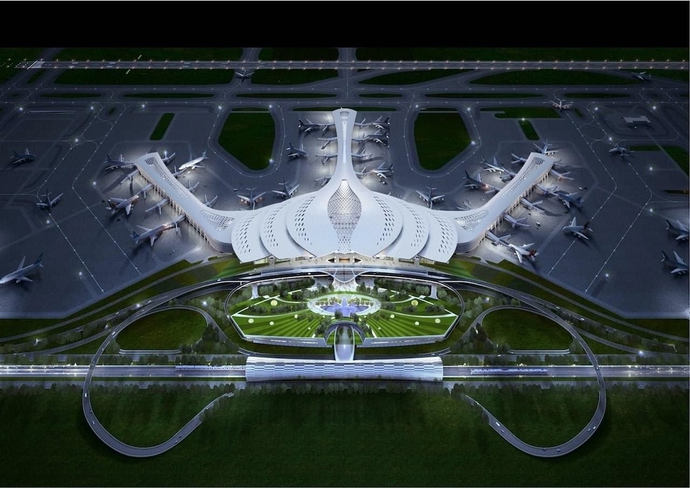 Phối cảnh sân bay Long Thành. Ảnh: NVL