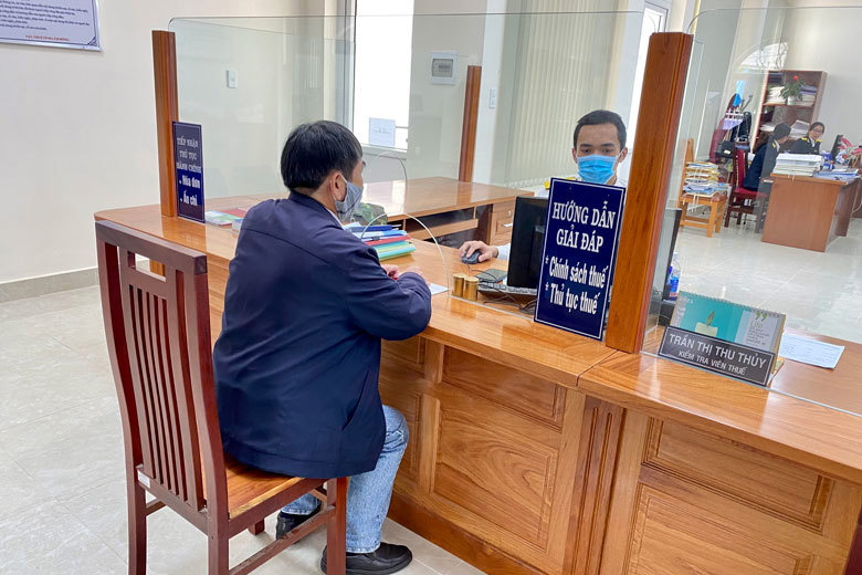 Quy chế phối hợp vận động Nhân dân thực hiện nghĩa vụ thuế đã đem lại nhiều kết quả cao trong thu ngân sách địa phương. Ảnh: Diễm Thương
