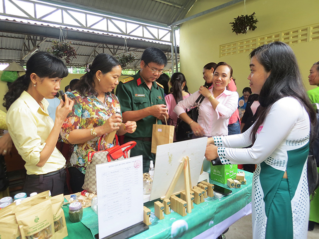 Tỉnh Đồng Tháp tiếp tục triển khai các hoạt động hỗ trợ kết nối thị trường cho các doanh nghiệp khởi nghiệp. Ảnh: MN